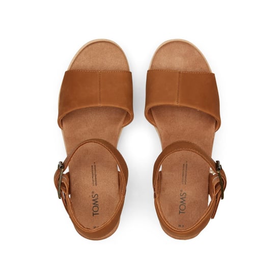TOMS Diana Leer Damesschoenen Bruin - Image 4