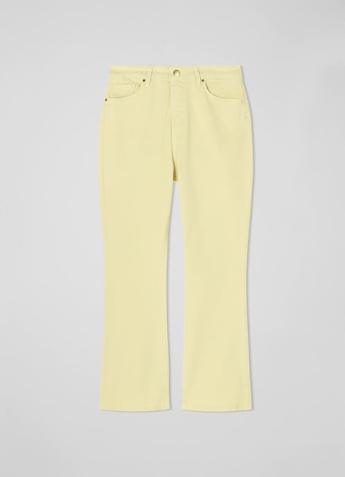 LK Bennett Lydia Trousers, Lemon