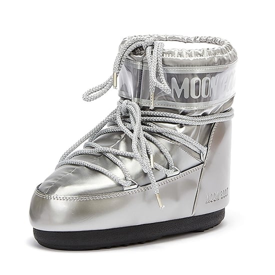 Moon Classic Icon Lage Glance Dames Zilveren Laarzen - Image 3