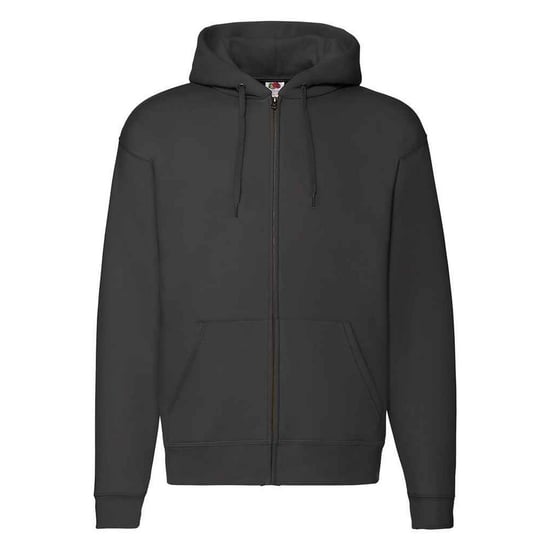 Fruit of the Loom Unisex Adult Premium Full Zip Hoodie (Zwart) - Image 1