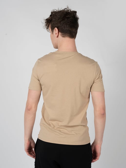 Guess T-Shirt Leo Mannen beige - Image 4