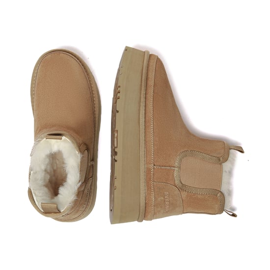 EVER AU Dames Leren Plateaulaarzen Chelsea-Stijl - Shoveler - Image 3