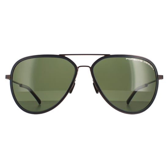 Porsche Design Aviator Mens Brown Brown Polarized P8691