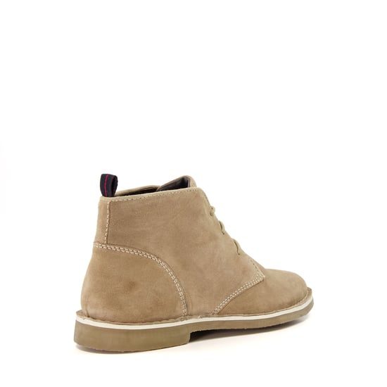 Men's Dune Crepe Desert Boots in Nude - Image 4
