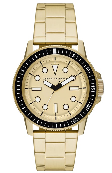 Armani Exchange Leonardo Heren Horloge Goudkleurig AX1854 - Image 1