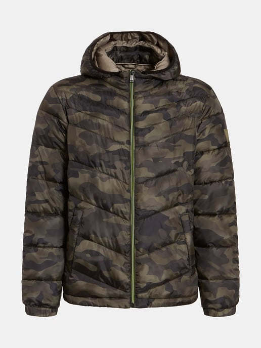 GUESS Mens Light Puffer Jacket