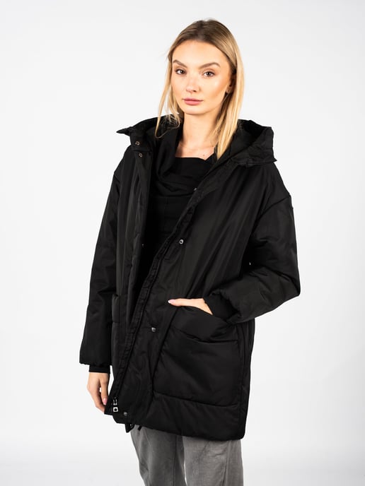 Geox jas Diodana Vrouw zwart - Image 3