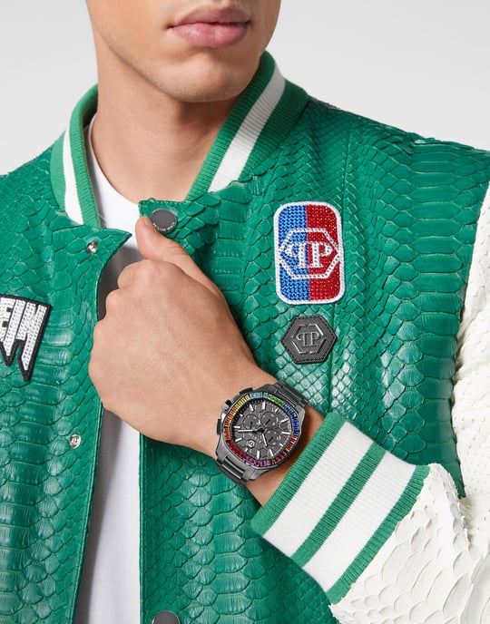 Philipp Plein $keleton $pectre Heren Horloge Zwart PWSAA0723 - Image 3