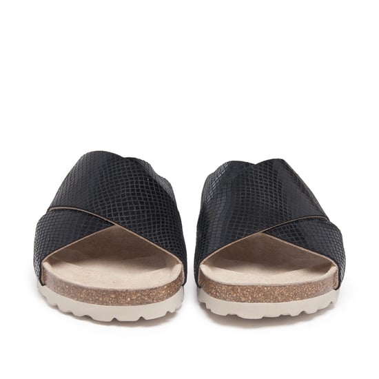 María Barceló Womens Bio Sandals in Black
