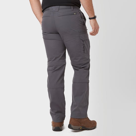 Brasher Men's Double Zip-Off Convertible Water Resistant Walking & Hiking Trousers