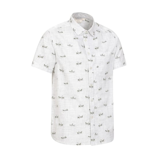 Mountain Warehouse Heren Preston Illustratie Shirt (Wit) - Image 4