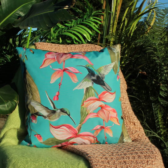 Evans Lichfield Hummingbird Outdoor Cushion