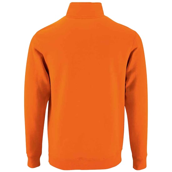 SOLS Heren Stan Zip Staande Kraag Trui (Oranje) - Image 2