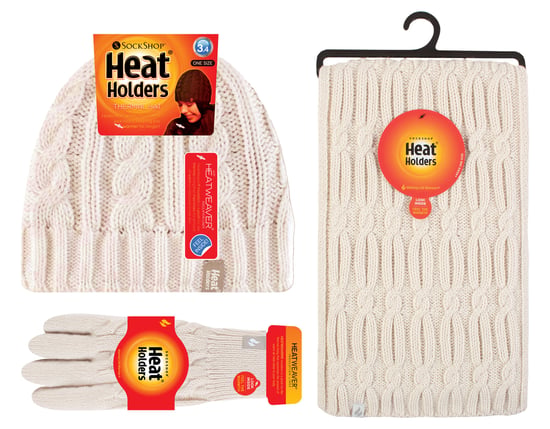 Heat Holders Dames Gebreide Muts Handschoen & Sjaal Set - Room - Image 2