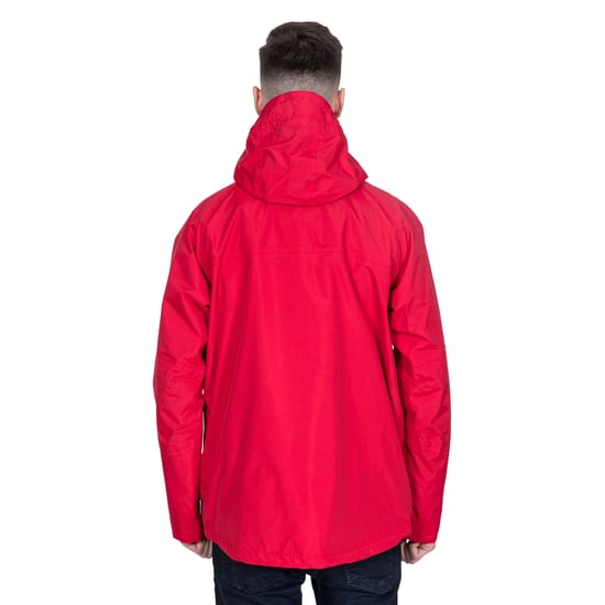 Trespass Mens Corvo Hooded Full Zip Waterproof Jacket/Coat