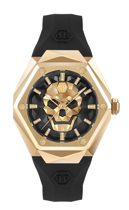 Philipp Plein $kull Spikes Dames Zwarte Horloge PWADA0224 - Image 1