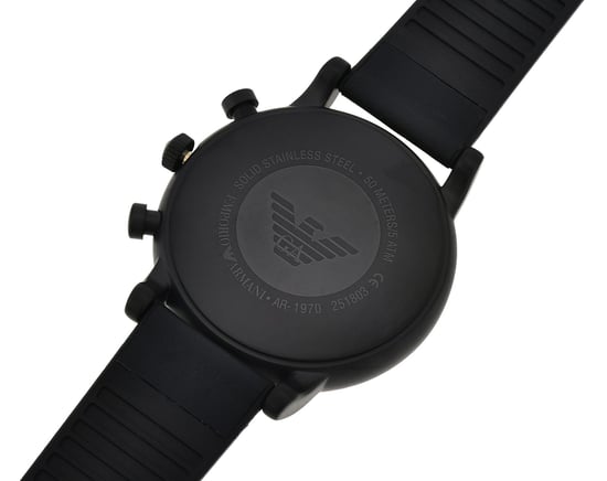 Emporio Armani Luigi Heren Horloge Zwart AR1970 - Image 5