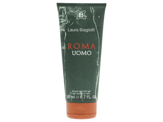 Laura Biagiotti Roma Uomo Shower Gel Unboxed 200ml. - Image 1