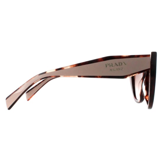 Prada Cat Eye Womens Caramel Tortoise and Powder Brown Gradient PR14WS