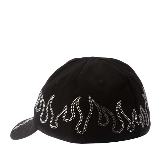 Accessories Palm Angels Rhinestone Baseball Cap in Black Silver
