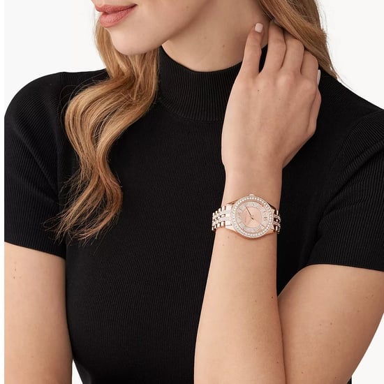 Michael Kors MK4710 Harlowe Rose Goudkleurig Dameshorloge - Image 4