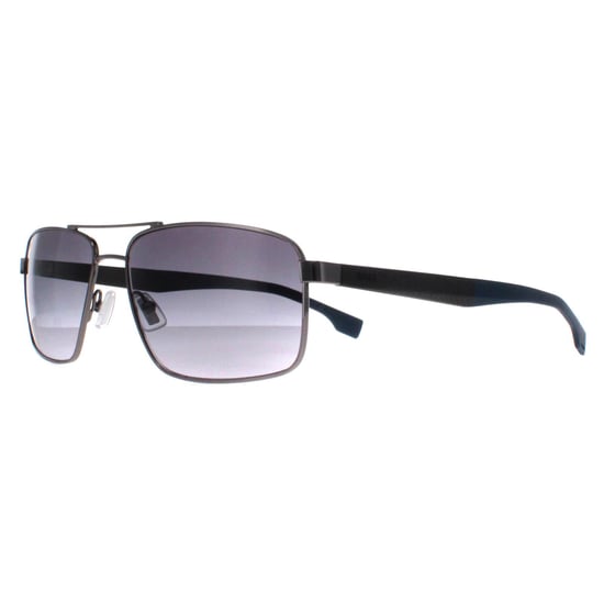 Hugo Boss Aviator Mens Ruthenium Blue Blue BOSS 1580/S