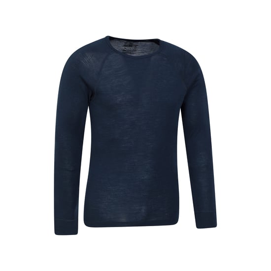 Mountain Warehouse Heren Merino Wol Base Layer Top (Set van 2) (Marine) - Image 2