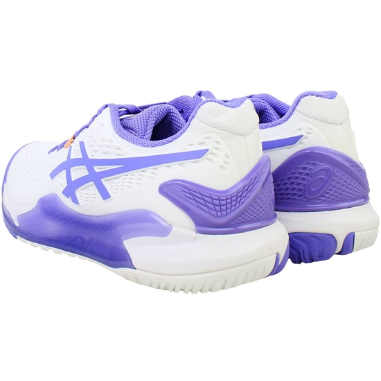 Asics Gel-Resolution 9 Womens White Tennis Shoes - Image 2