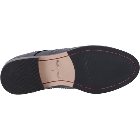 Hush Puppies Natalia Leer Vrouwen Navy Brogues Schoenen - Image 3
