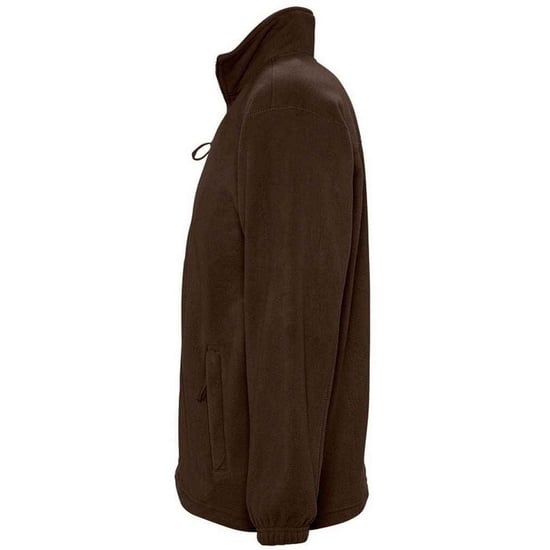 SOLS Volwassen uniseks fleecejack North (Donkere chocolade) - Image 3