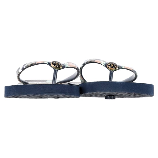 Tory Burch Gedrukte Flip-Flops in Multicolor Rubber - Image 3