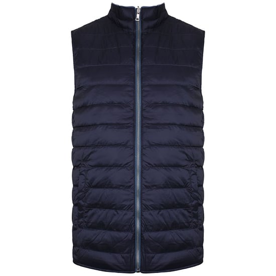 Hackett London Reversible Mens Navy Blue Gilet