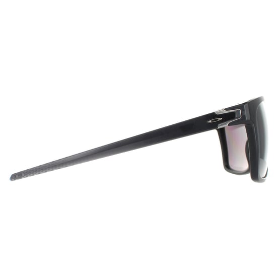 Oakley Square Mens Matte Black Ink/Prizm Black Polarized Leffingwell Sunglasses