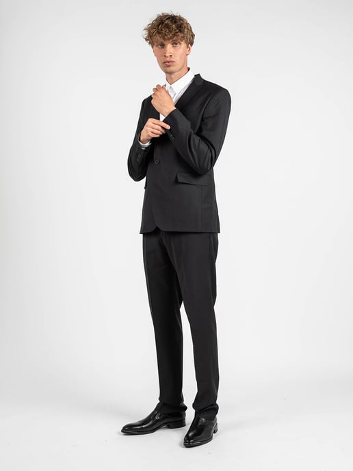 Les Hommes Garnitur Classic City Mannen zwart - Image 6