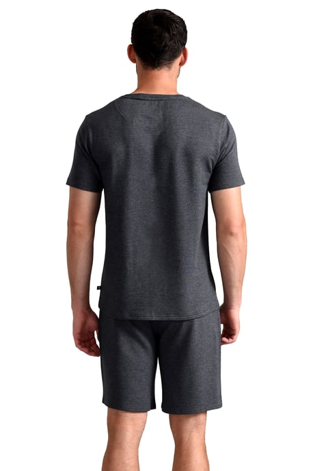 Ted Baker Pyjama Shorts | Heren Casual Lounge Kleding Pyjama Broek met Zakken - Charcoal - Image 2