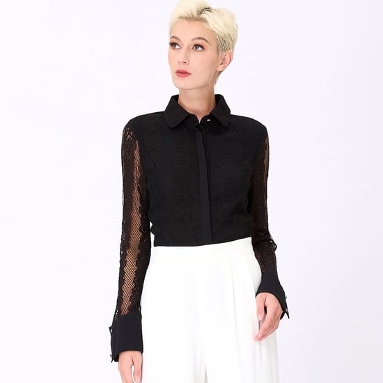 Lange mouwen Lace Tailor Shirt - Image 1