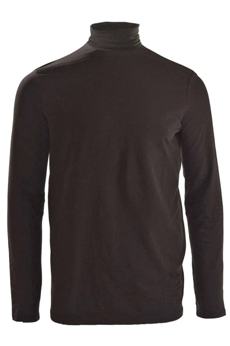 Cotton Turtleneck Top