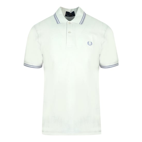 Fred Perry Twin Tipped M12 I98 White Polo Shirt