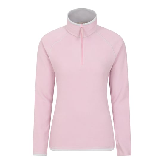 Mountain Warehouse Dames/Dames Montana Half Zip Fleece Top (Roze) - Image 1