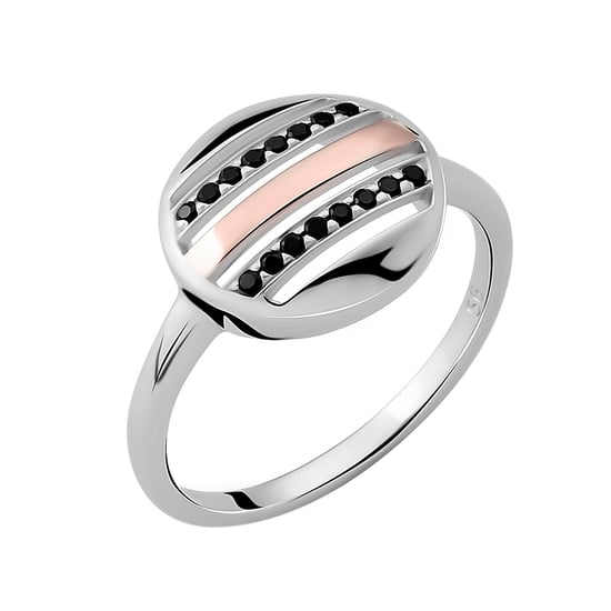 Orphelia Dames 925 Sterling Zilveren Ring - Zilver/Roze ZR-7501 - Image 4