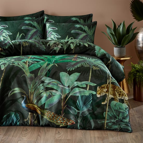 200 Thread Count Midnight Tropics Siona Duvet Cover Set - Image 2