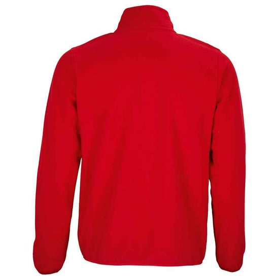 SOLS Heren Factor Fleecejack met rits (Rood) - Image 2