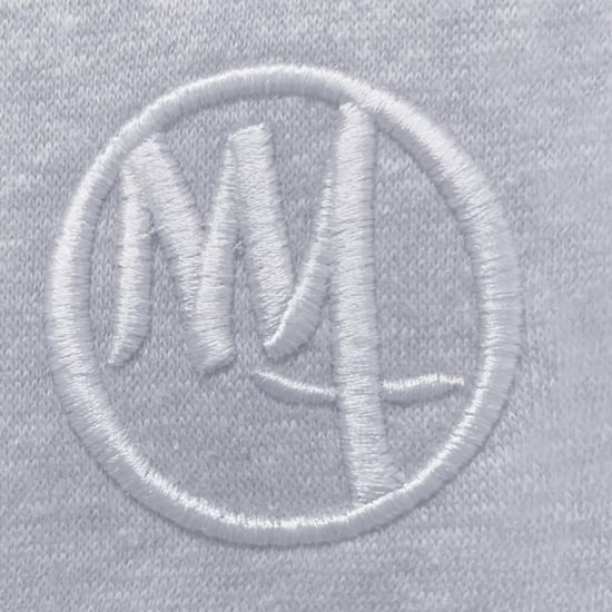 MYT Nieuw Heren Fleece Zip Up Hoodie Grijs - Image 4