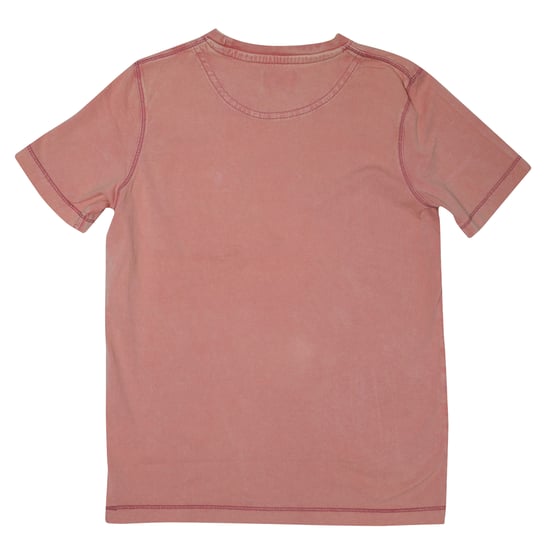 Boy's Lyle And Scott Flatlock T-Shirt in Rose