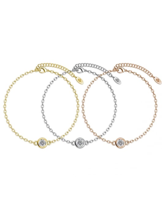 Geboortesteen Trio armband - Oostenrijks kristal - Image 1