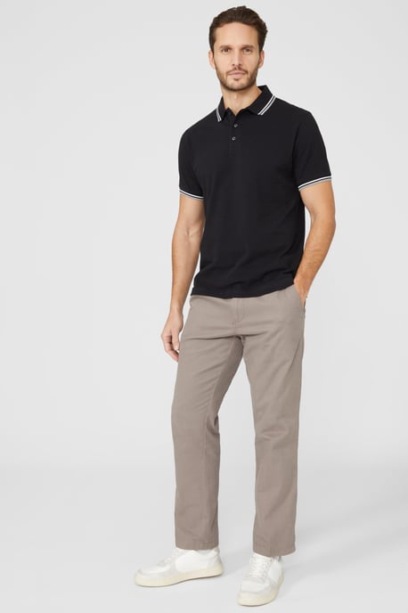 Pique Tipped Polo - Image 2