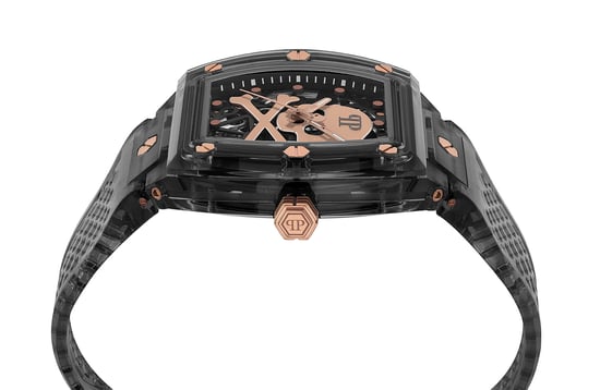 Philipp Plein The $keleton Crystal Heren Grijze Horloge PWPTA0424 - Image 2