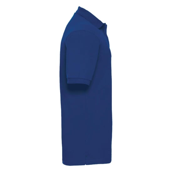 Russell Heren Ripple Collar & Manchet Poloshirt met korte mouwen (Helder Koninklijk) - Image 2