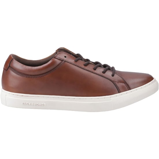 Jack & Jones Galaxy Leer Heren Cognac Sportschoenen - Image 5