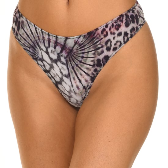 Light thong with elastic fabric O0BE08MC03M woman